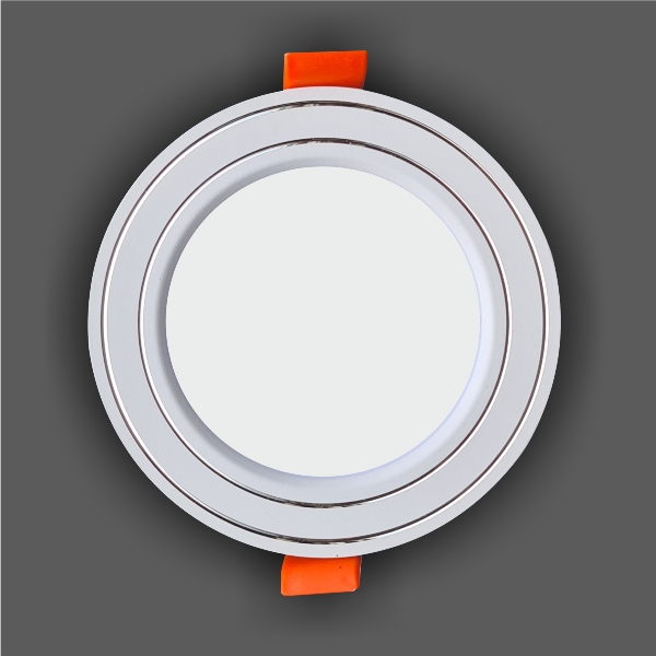 3 Colors Led Spot - White Chrome Line