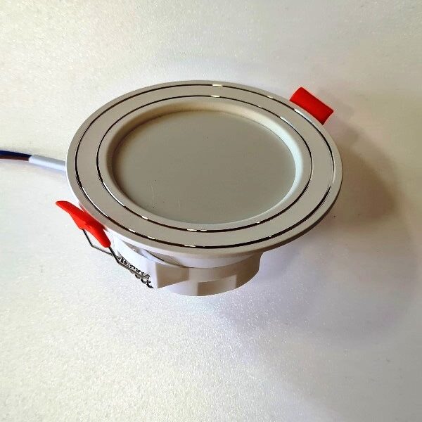 3 Colors Led Spot - White Chrome Line - Image 2
